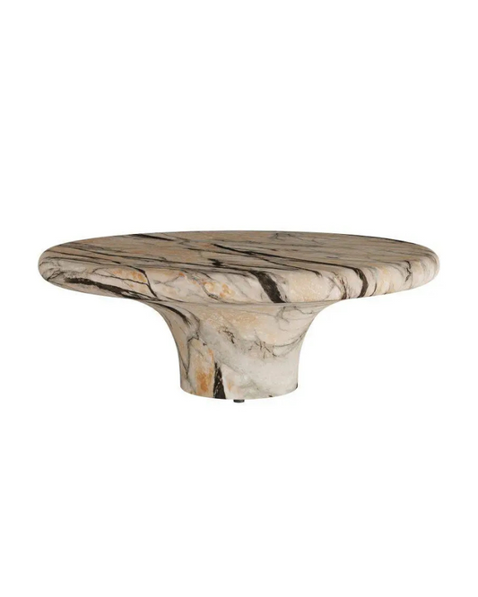 Siena Sculpted Coffee Table - Mojave Finish