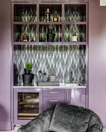 Spherical Candle Holder – Black Iron