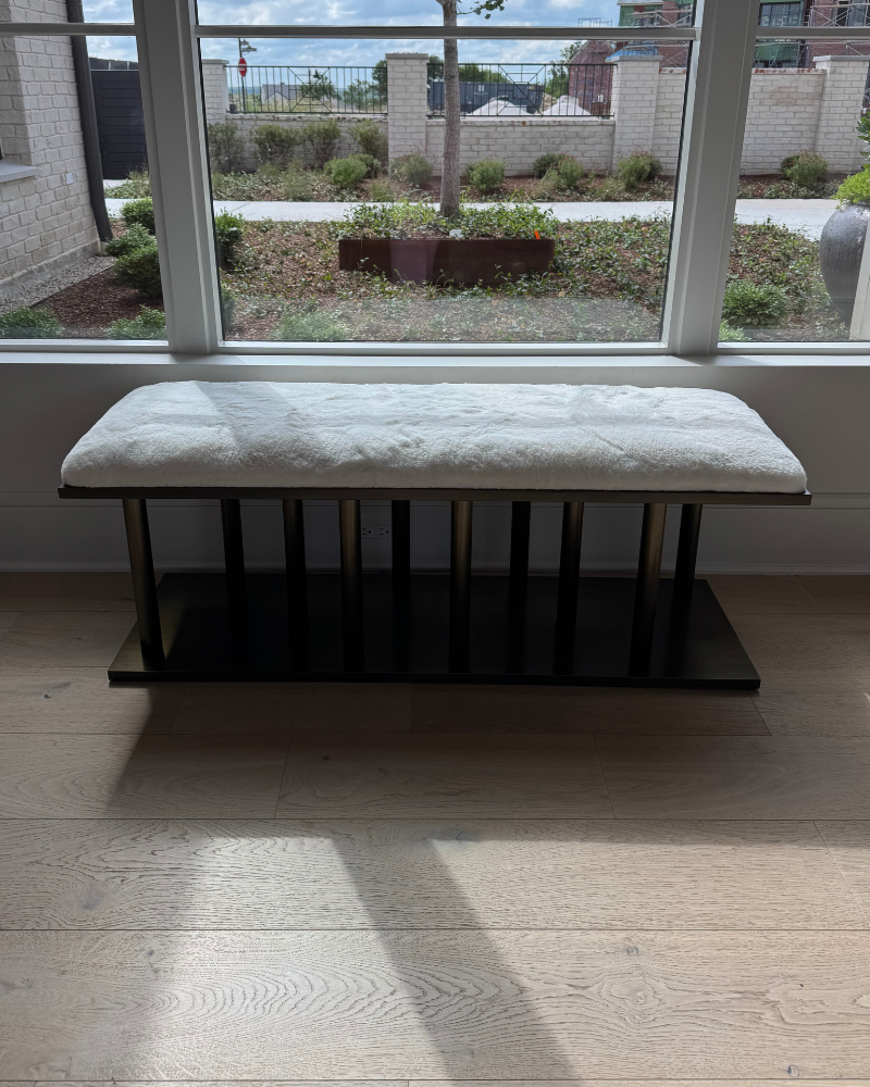 Celeste Bench - Ivory