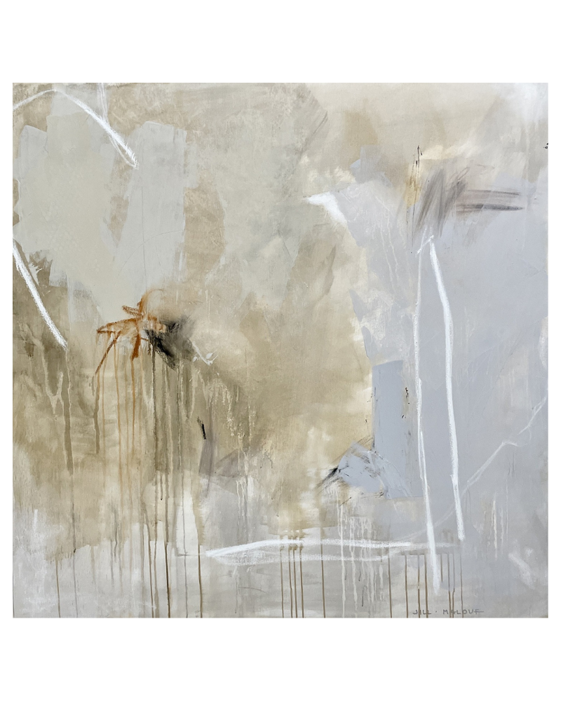 "Sand and Stone II" Painting by Jill Malouf