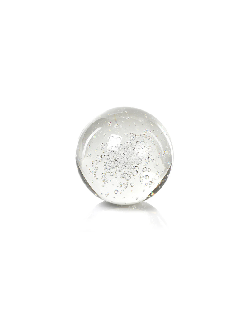 Crystal Fill Ball with Bubbles - Large
