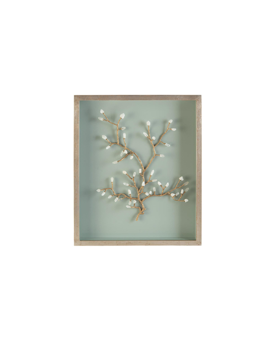 Selenite art-green