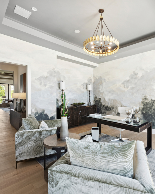 Round Side Table - Oak