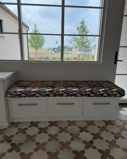 Custom Bench Cushion - Copper