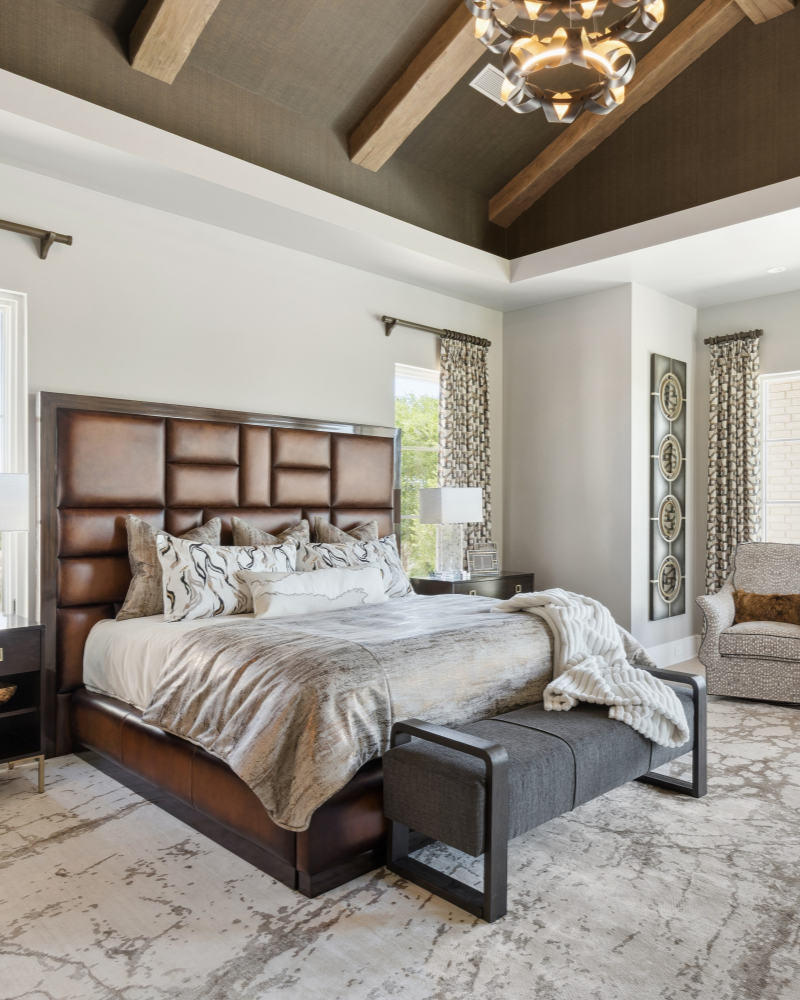 Wool Area Rug - Abstract Taupe