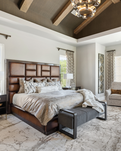 Wool Area Rug - Abstract Taupe