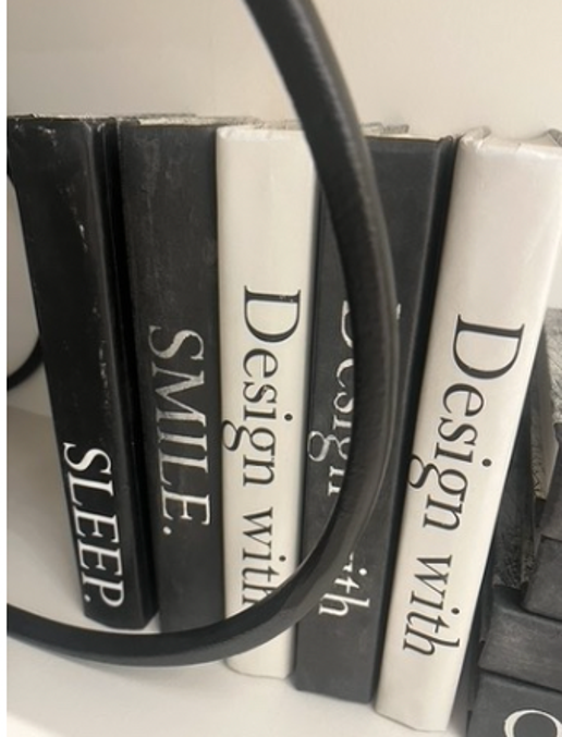 Words on Spine Decorative books-Random words-non sets (each)