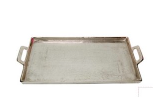 Tray - Silver Metal